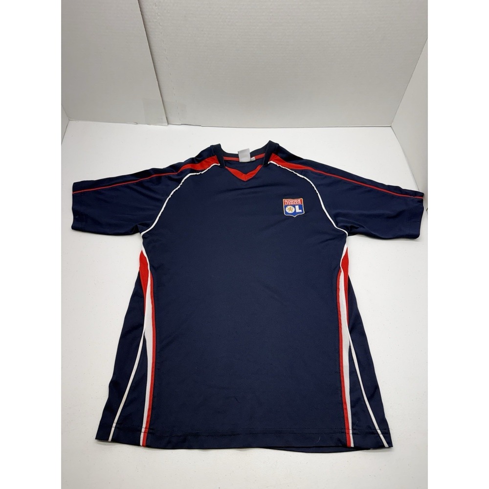 Official Olympique Lyonnais Soccer Jersey Men's Small Blue